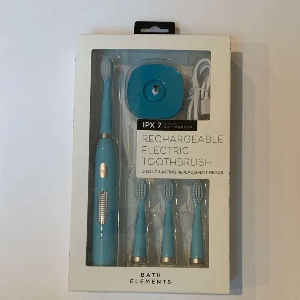 Element Blue Rechargeable Electric Toothbrush. Brand new/original  packaging.